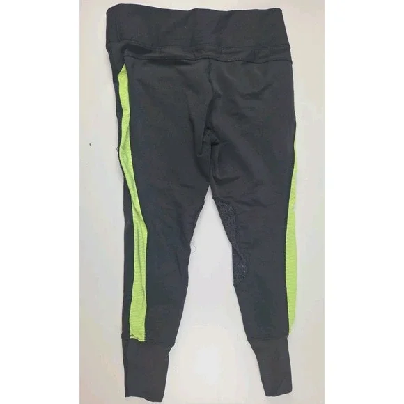 Two TuffRider Women's Marathon Tights Pants Equestrian Riding XL Large Dark Gray - Picture 9 of 12